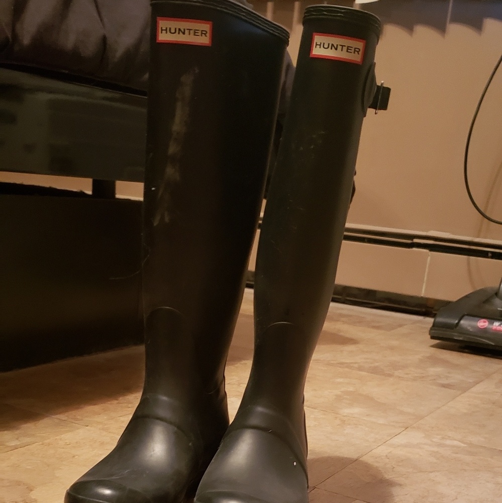 Hunter boots tall